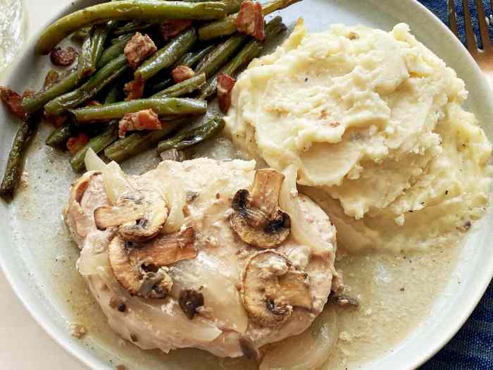 Boneless pork chop recipes with mushroom soup