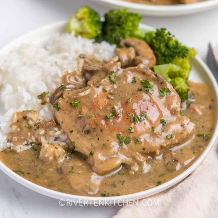 Boneless pork chop recipes with mushroom soup