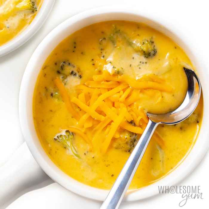 Broccoli cheddar soup recipe with velveeta